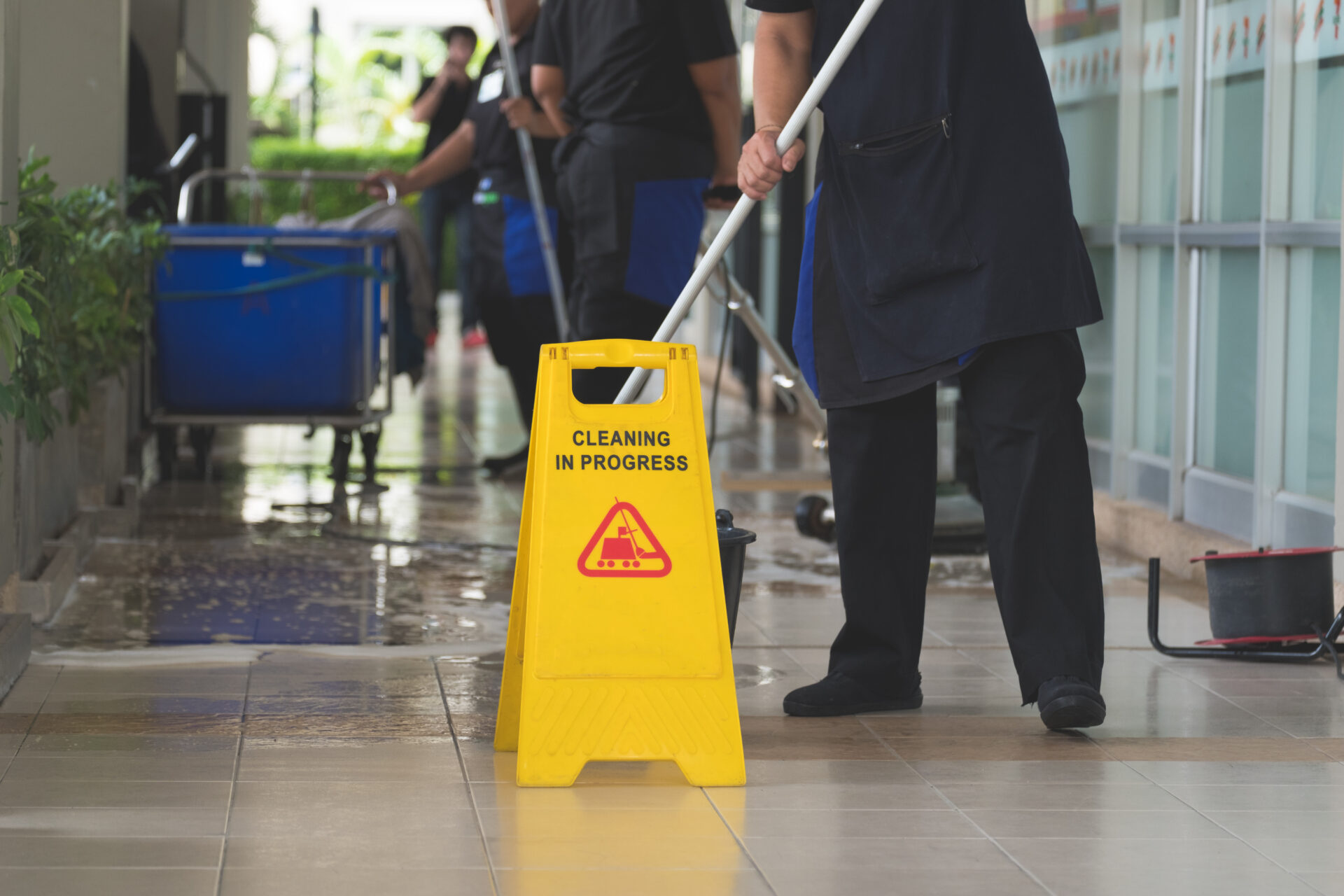 Cleaning floors